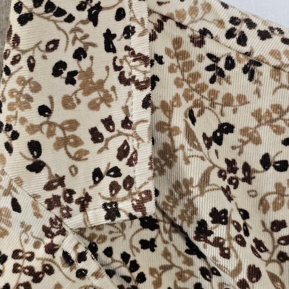 Sigrid Olsen Corduroy Blazer Jacket Sz 10 Cotton Stretch 90s Y2K Gilmore Girls - Picture 4 of 6